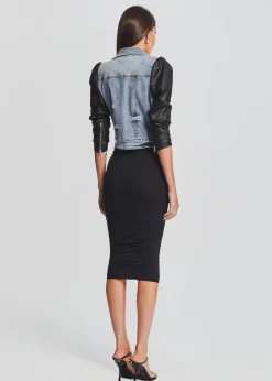 Retrofete Lo Jacket Alani Coated Black Best