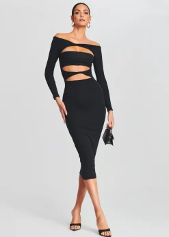 Retrofete Lotus Dress Black Store