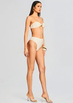 Retrofete Lucia Bikini Top Cream Sale