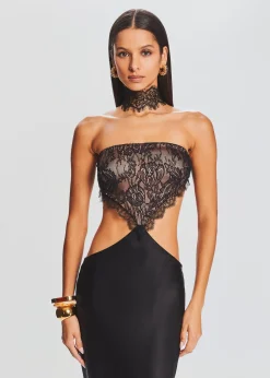 Retrofete Lucie Dress Black Outlet
