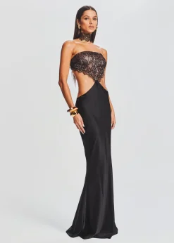 Retrofete Lucie Dress Black New