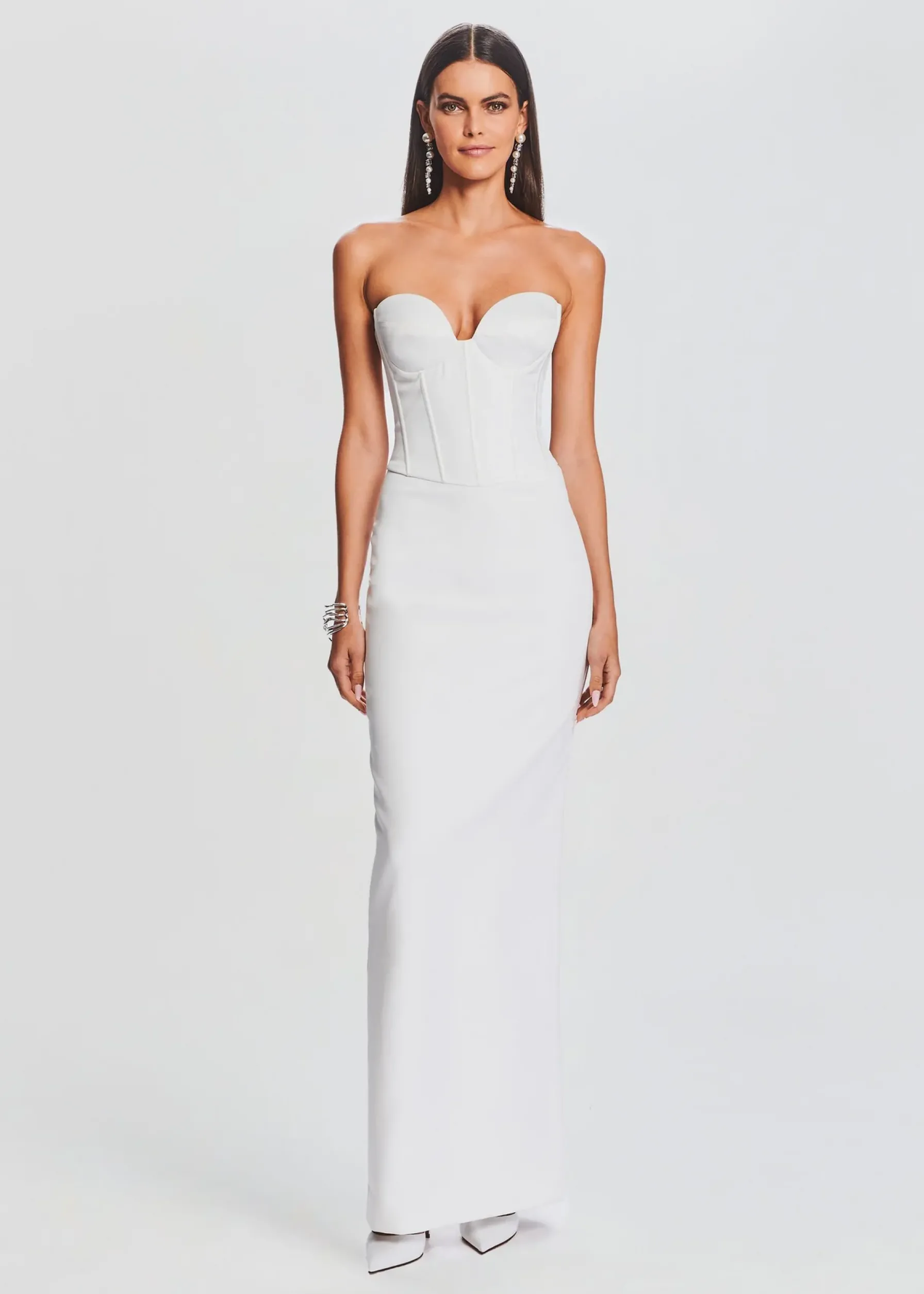 Retrofete Luna Dress White New