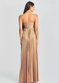 Retrofete Lyanna Dress Purple/Gold Shop