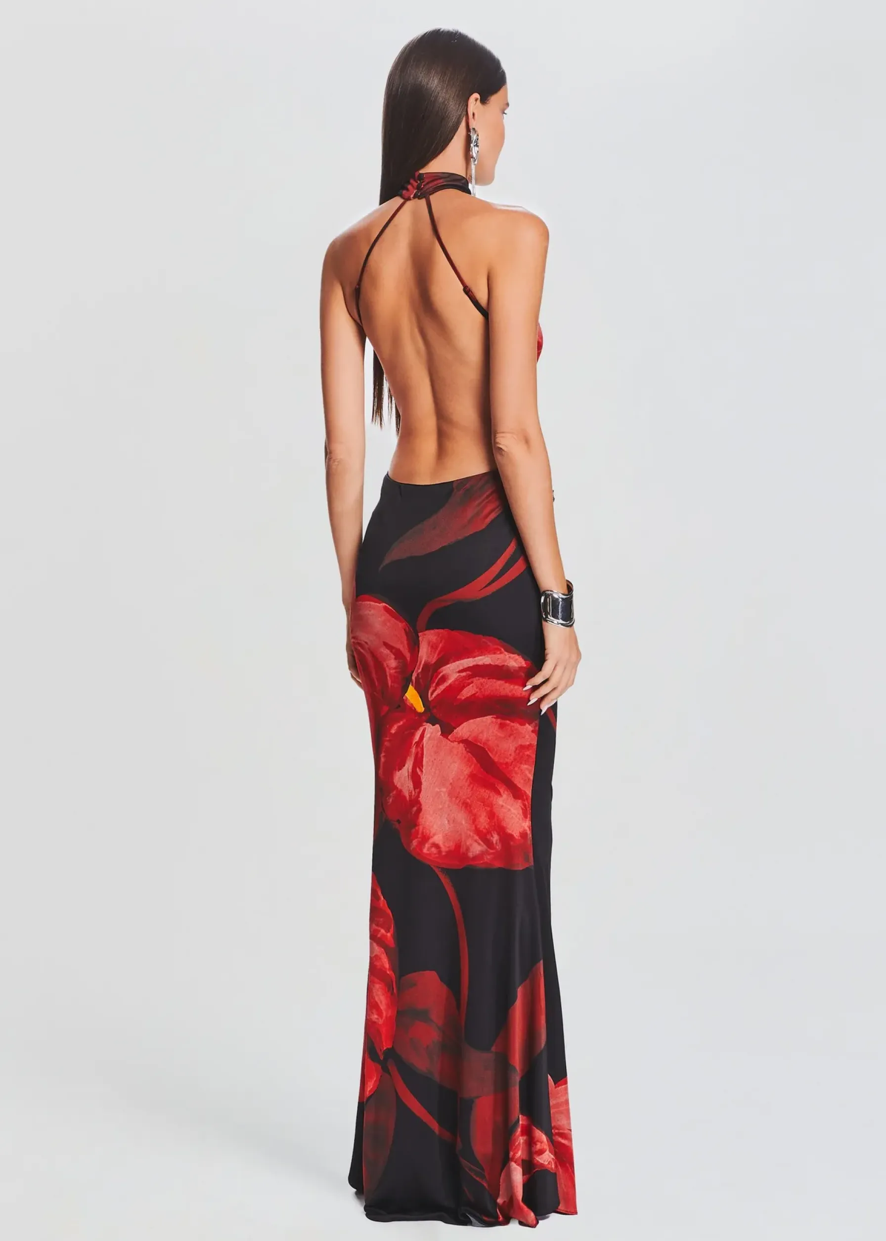 Retrofete Mabel Dress Red Anthurium Discount