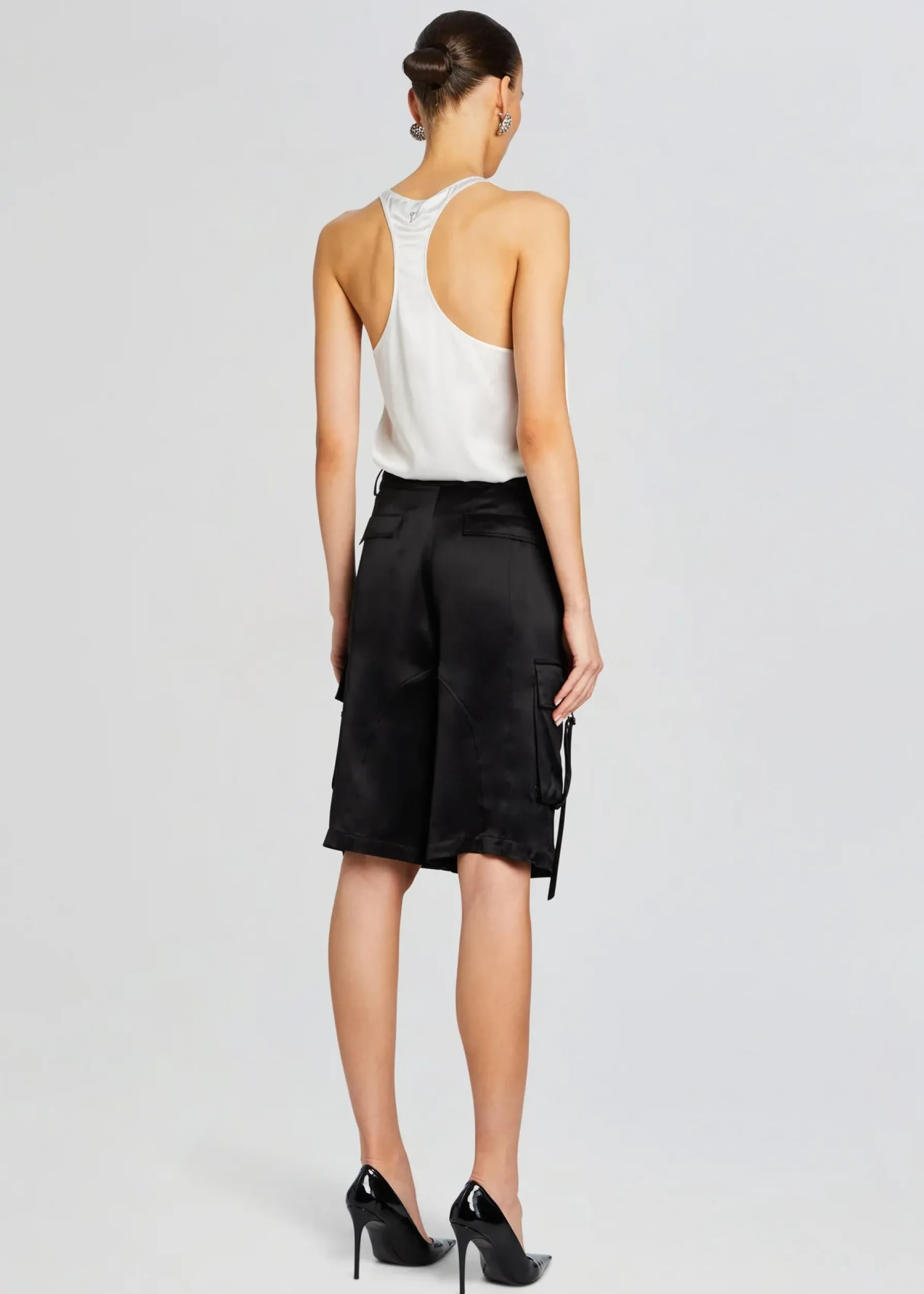 Retrofete Mae Cargo Short Black Hot