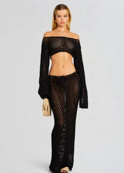 Retrofete Magen Knitted Shirt Black Sale