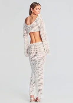 Retrofete Magen Knitted Shirt White Cheap