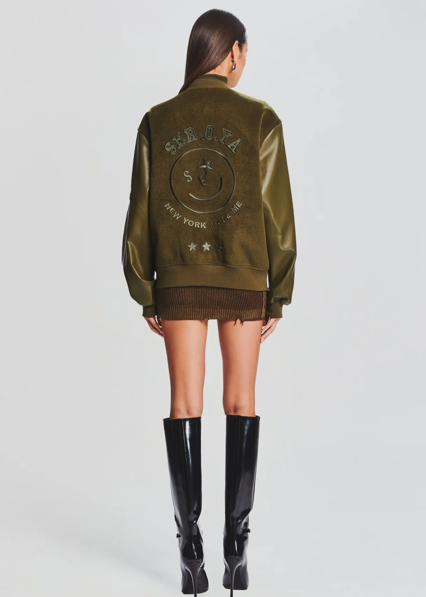 Retrofete Malcolm Bomber Jacket Fort Greene Clearance