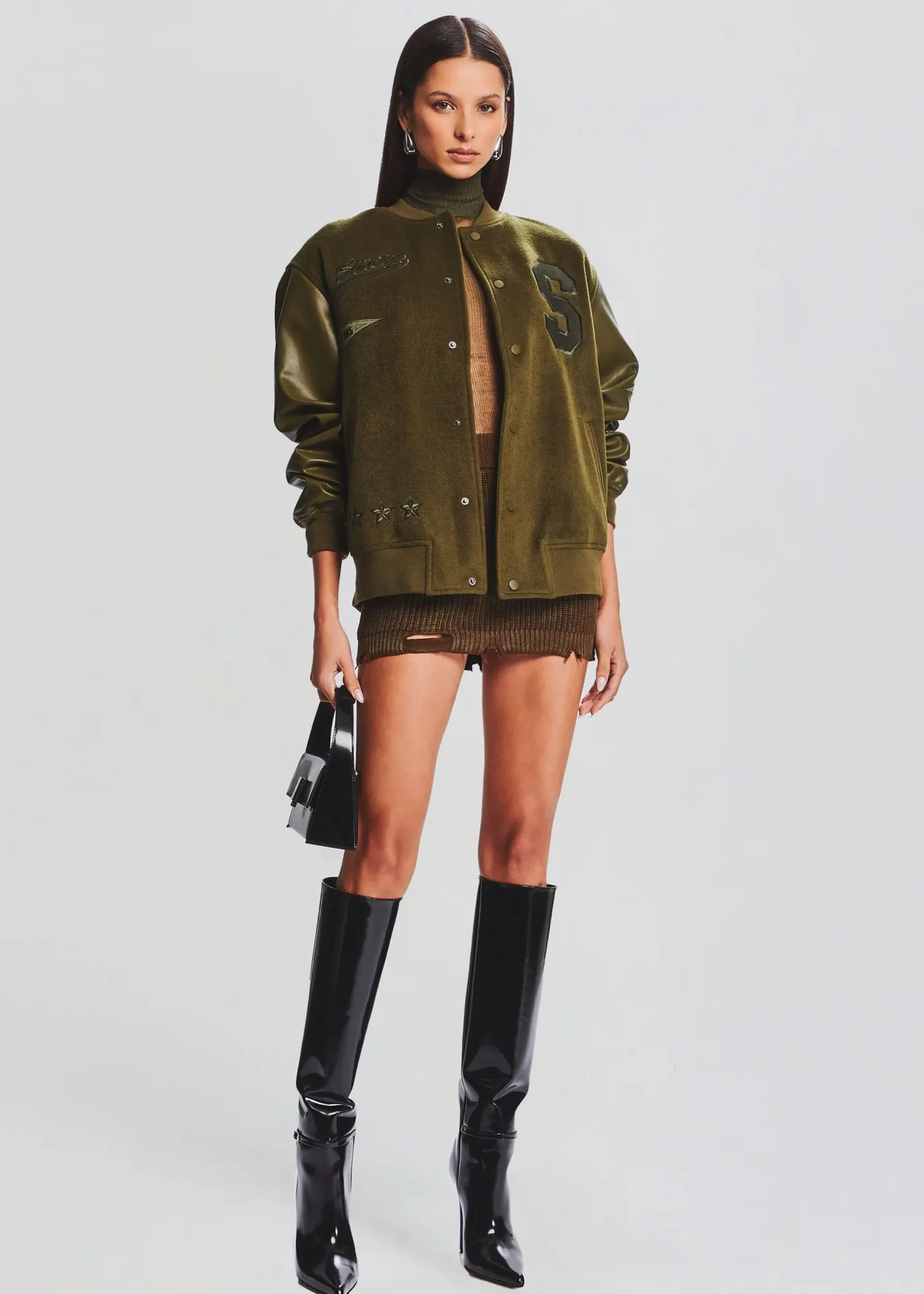 Retrofete Malcolm Bomber Jacket Fort Greene Clearance