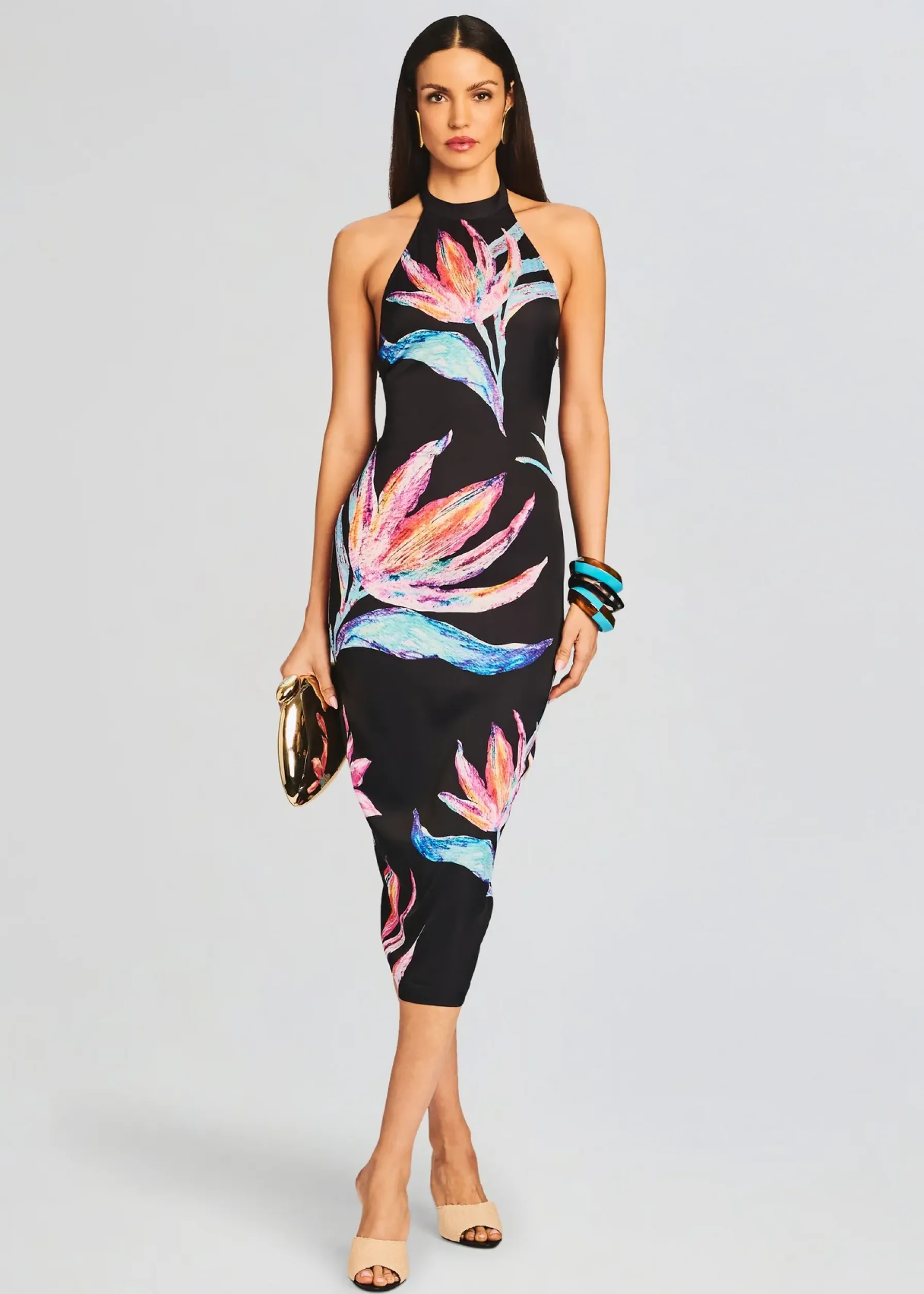 Retrofete Margo Midi Dress Black Outlet