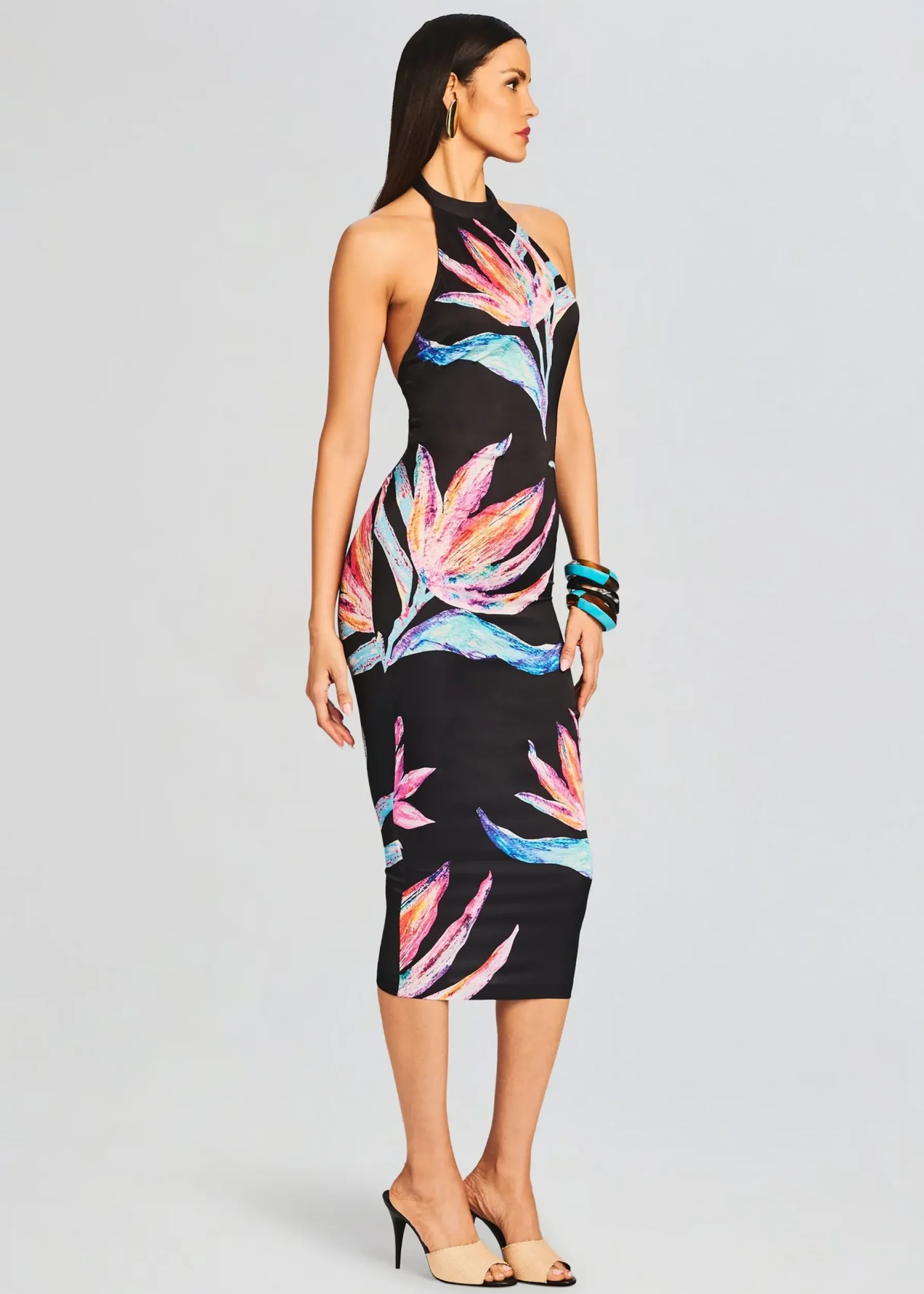 Retrofete Margo Midi Dress Black Best Sale