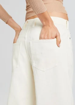 Retrofete Margot Cuffed Boyfriend Jean Off White Sale