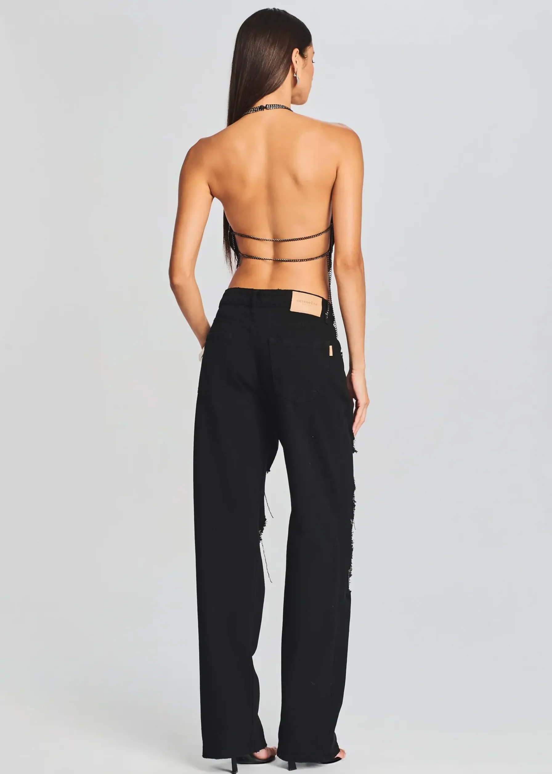 Retrofete Marlowe Jean Raven Black Online