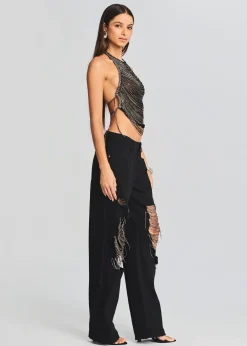Retrofete Marlowe Jean Raven Black Flash Sale
