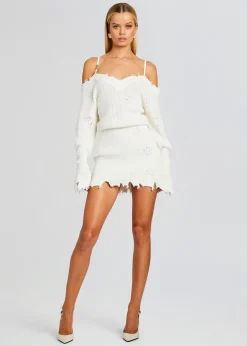 Retrofete Maude Sweater Dress Winter White Sale