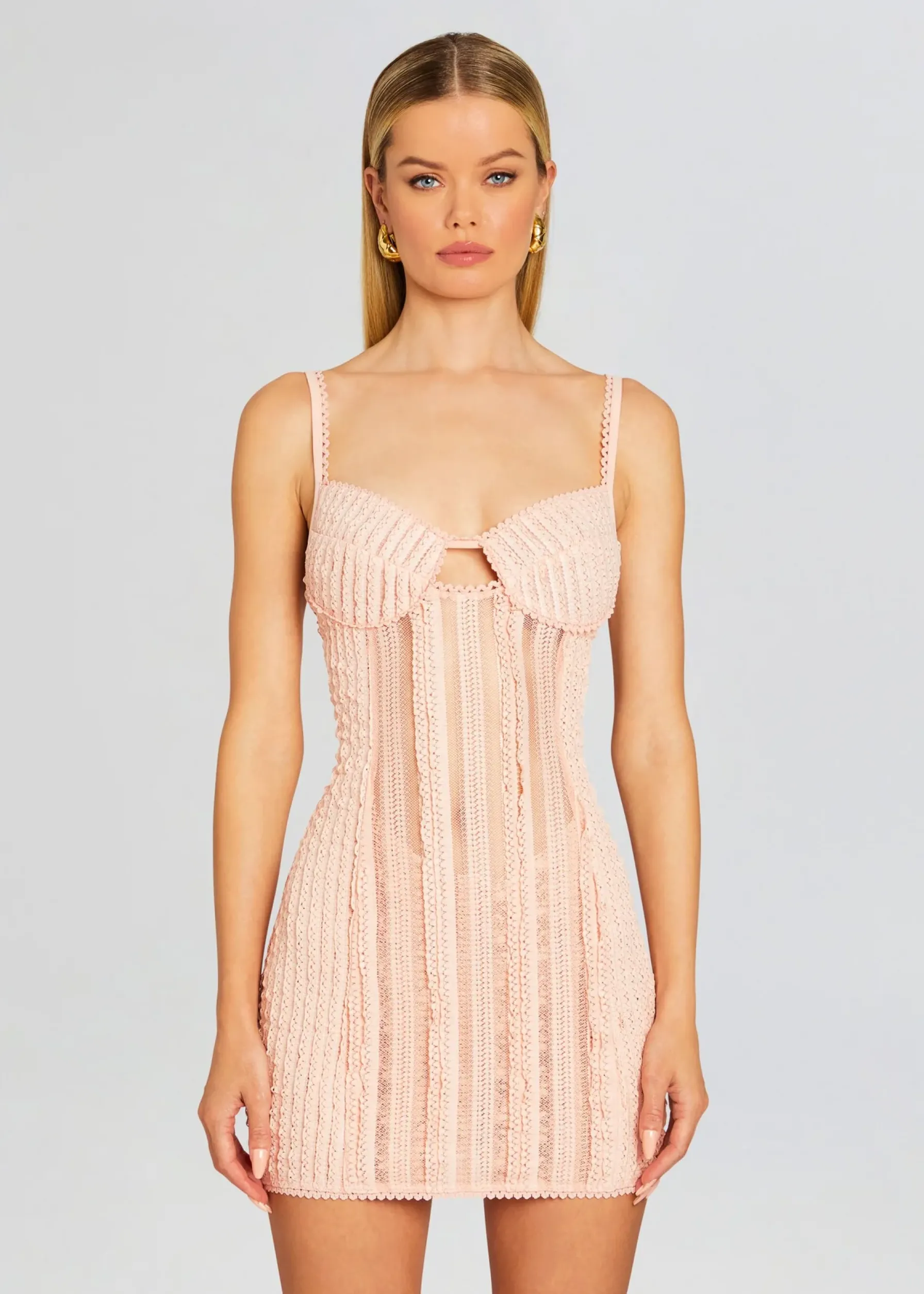 Retrofete Mercey Short Dress Dusty Pink Online