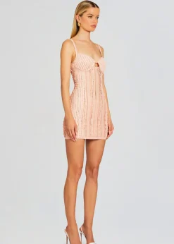 Retrofete Mercey Short Dress Dusty Pink Online