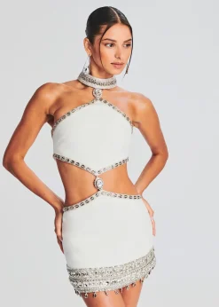 Retrofete Mervay Dress White Outlet