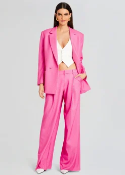 Retrofete Messi Pant Pink/White Stripe Best