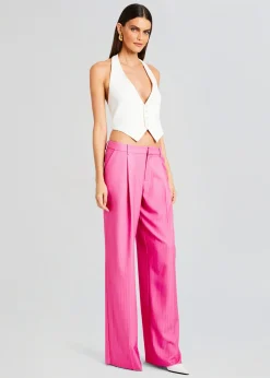 Retrofete Messi Pant Pink/White Stripe Best