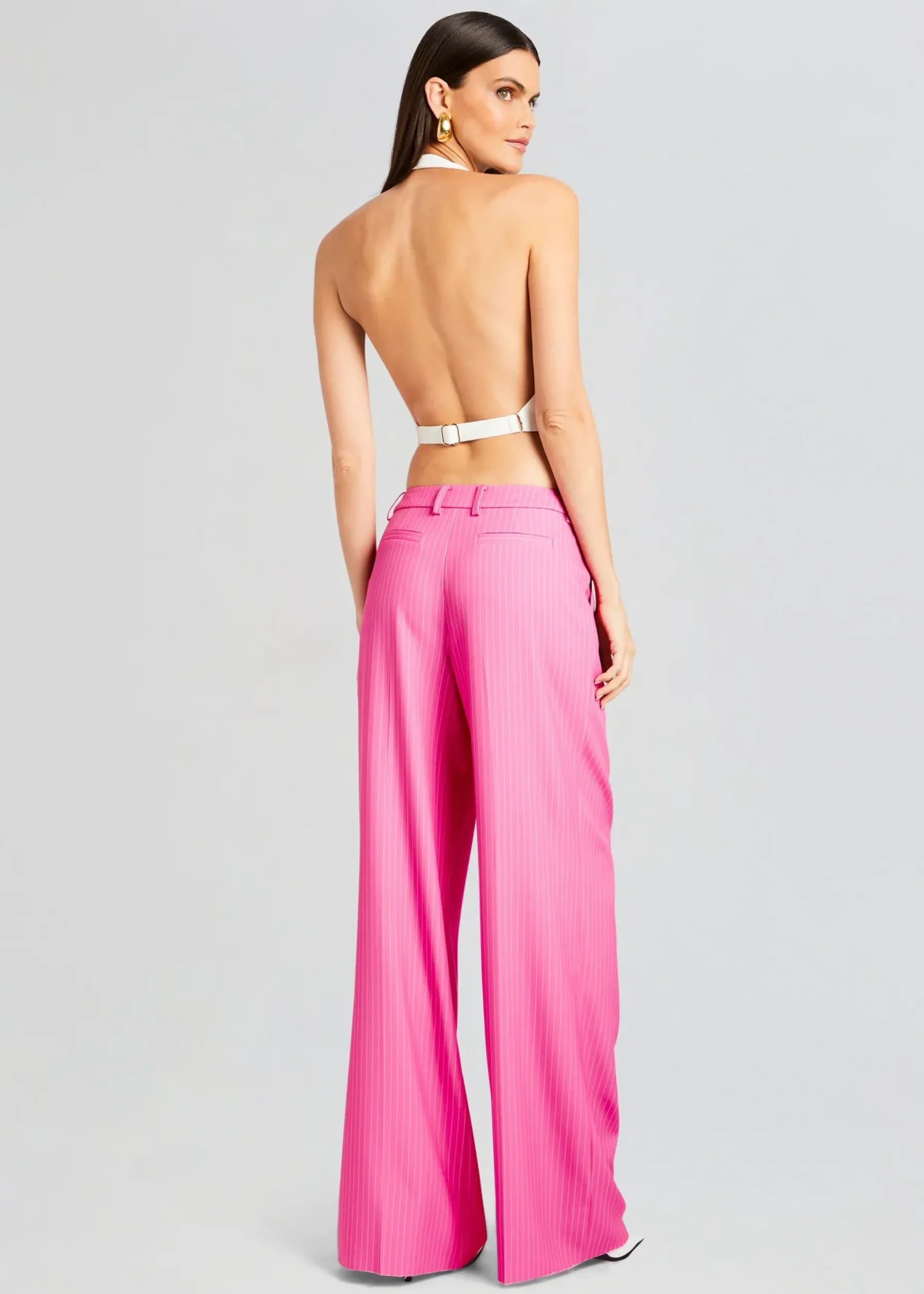 Retrofete Messi Pant Pink/White Stripe Outlet