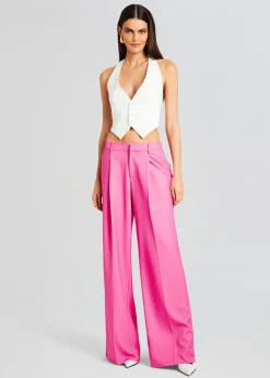 Retrofete Messi Pant Pink/White Stripe Outlet