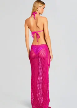 Retrofete Midi Net Sarong Hot Pink Cheap