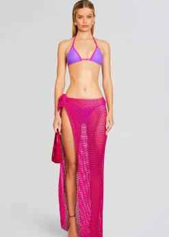Retrofete Midi Net Sarong Hot Pink Cheap