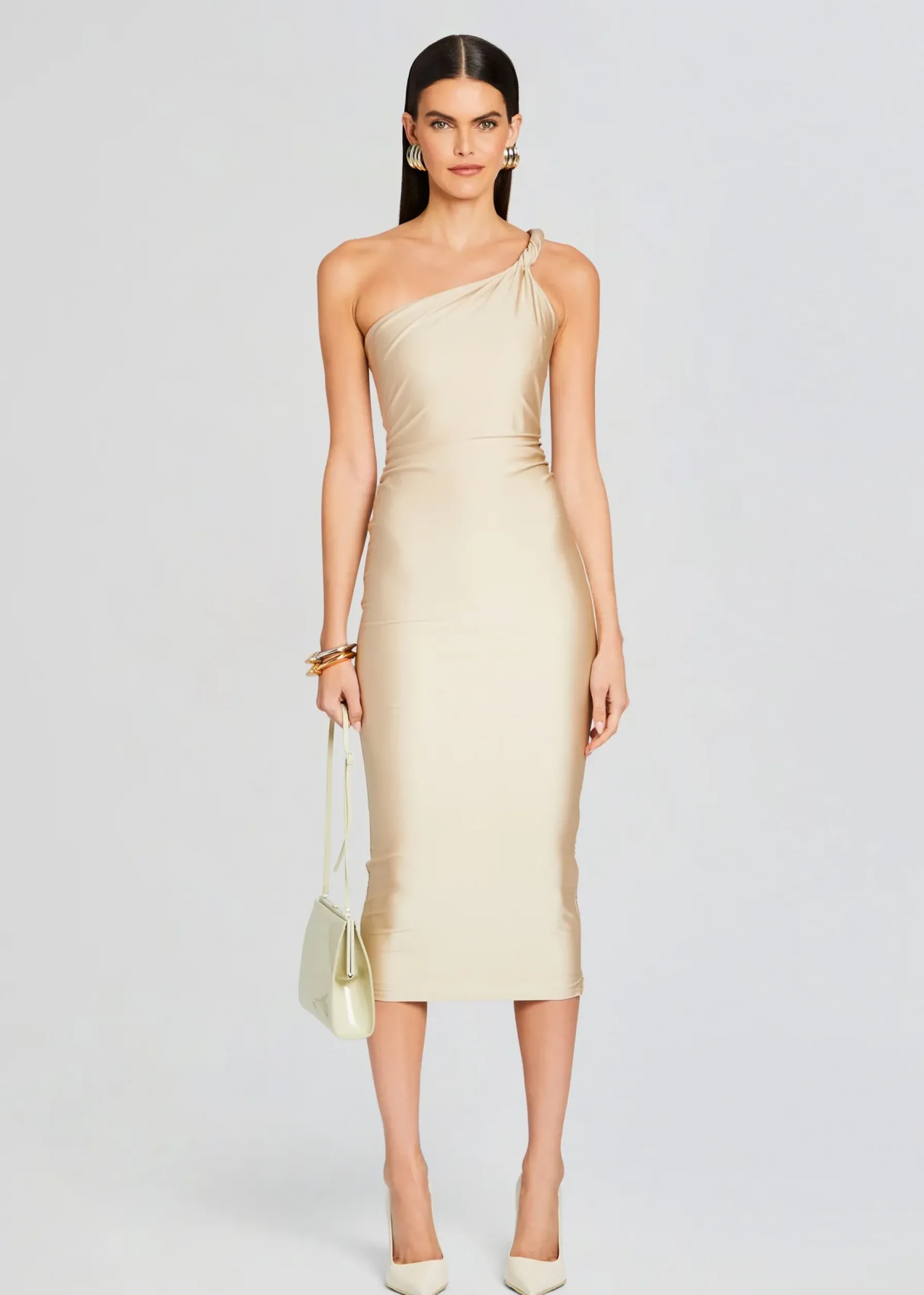 Retrofete Mildred Dress Gold Sale