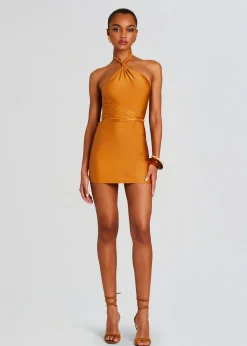 Retrofete Millane Dress Tobacco Fashion