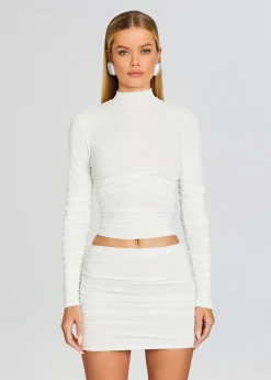 Retrofete Minerva Top White Outlet