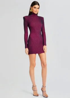 Retrofete Moda Dress Eggplant Clearance