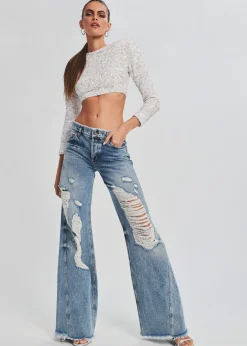 Retrofete Mountain Wide Leg Jean Sorrento New