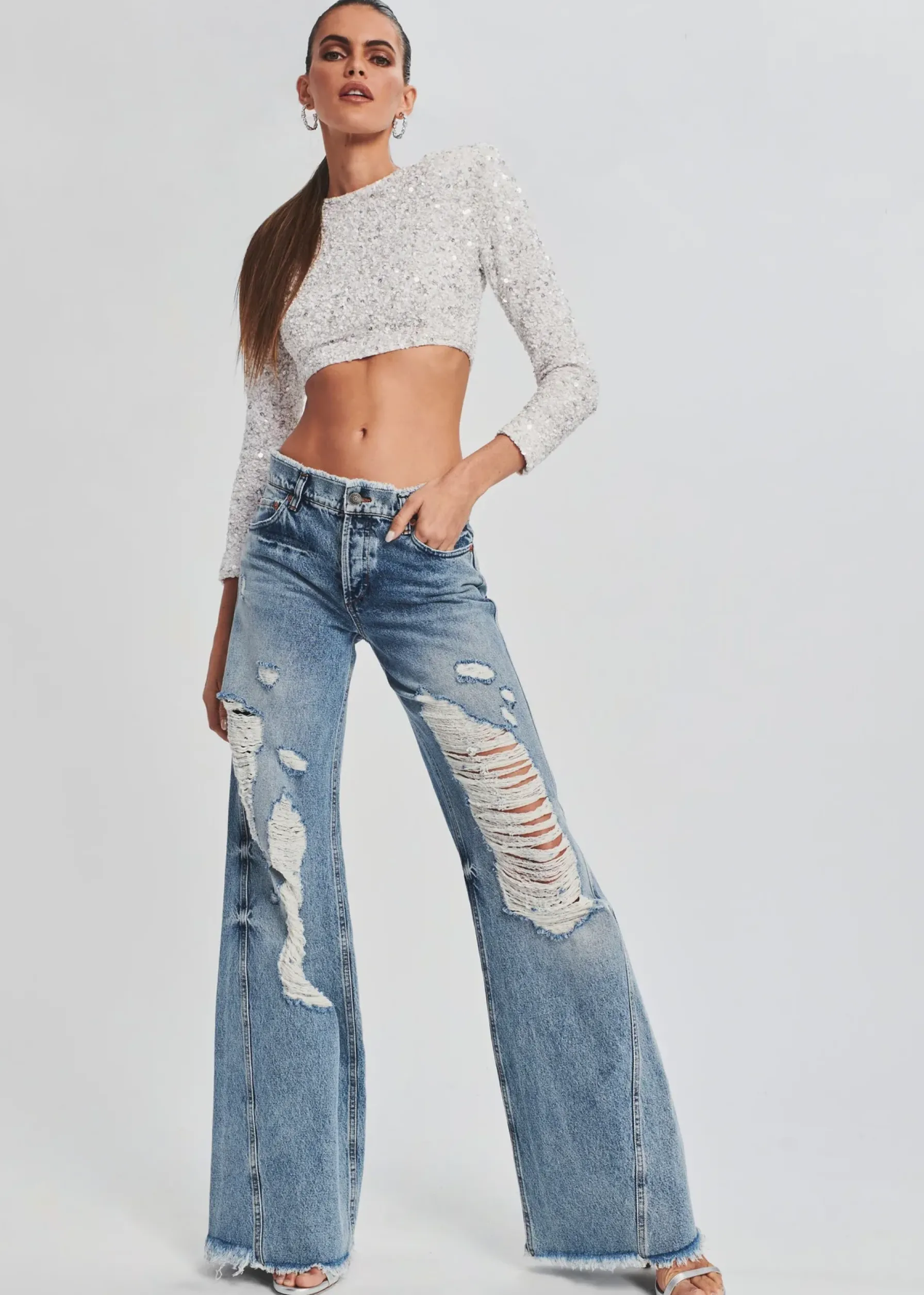 Retrofete Mountain Wide Leg Jean Sorrento New