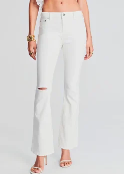 Retrofete Murphy Mid Rise Jean White Cheap
