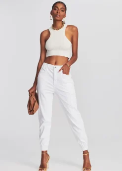 Retrofete Myla Pant Optic White Shop