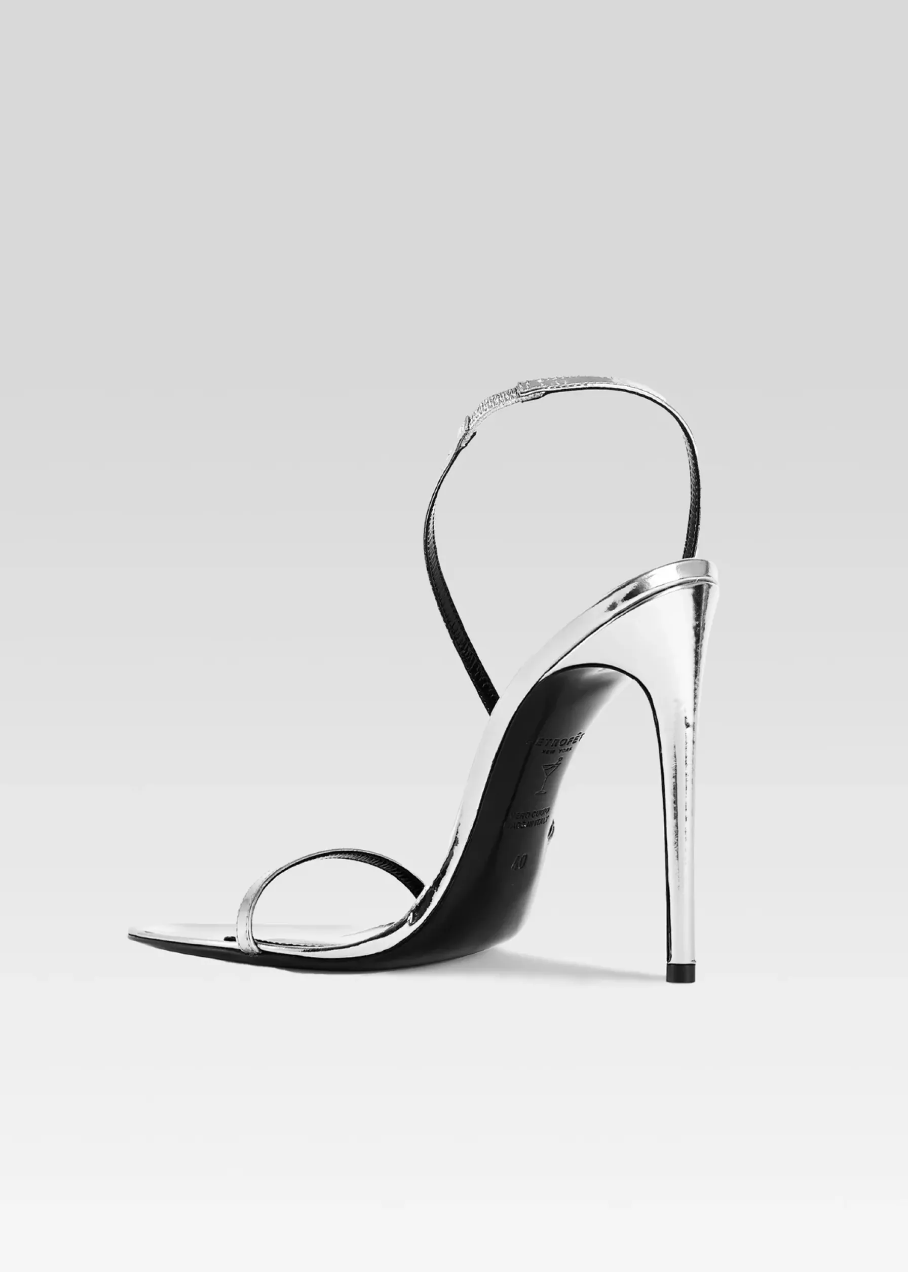 Retrofete Naomi Sandal Silver Discount