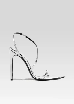 Retrofete Naomi Sandal Silver New