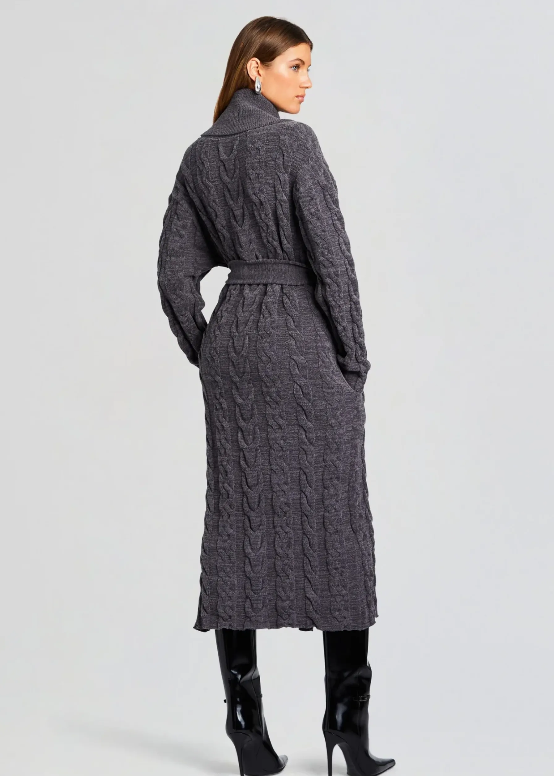 Retrofete Nettie Duster Pewter Cheap