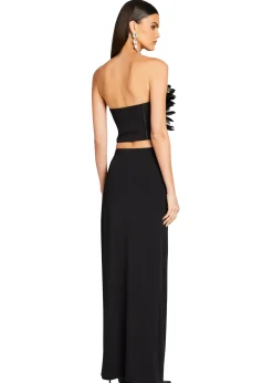Retrofete Nicki Feather Top Black Clearance