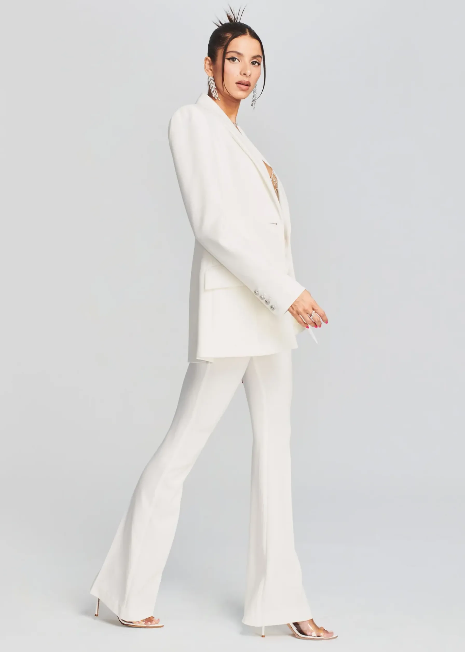 Retrofete Nina Pant White Clearance