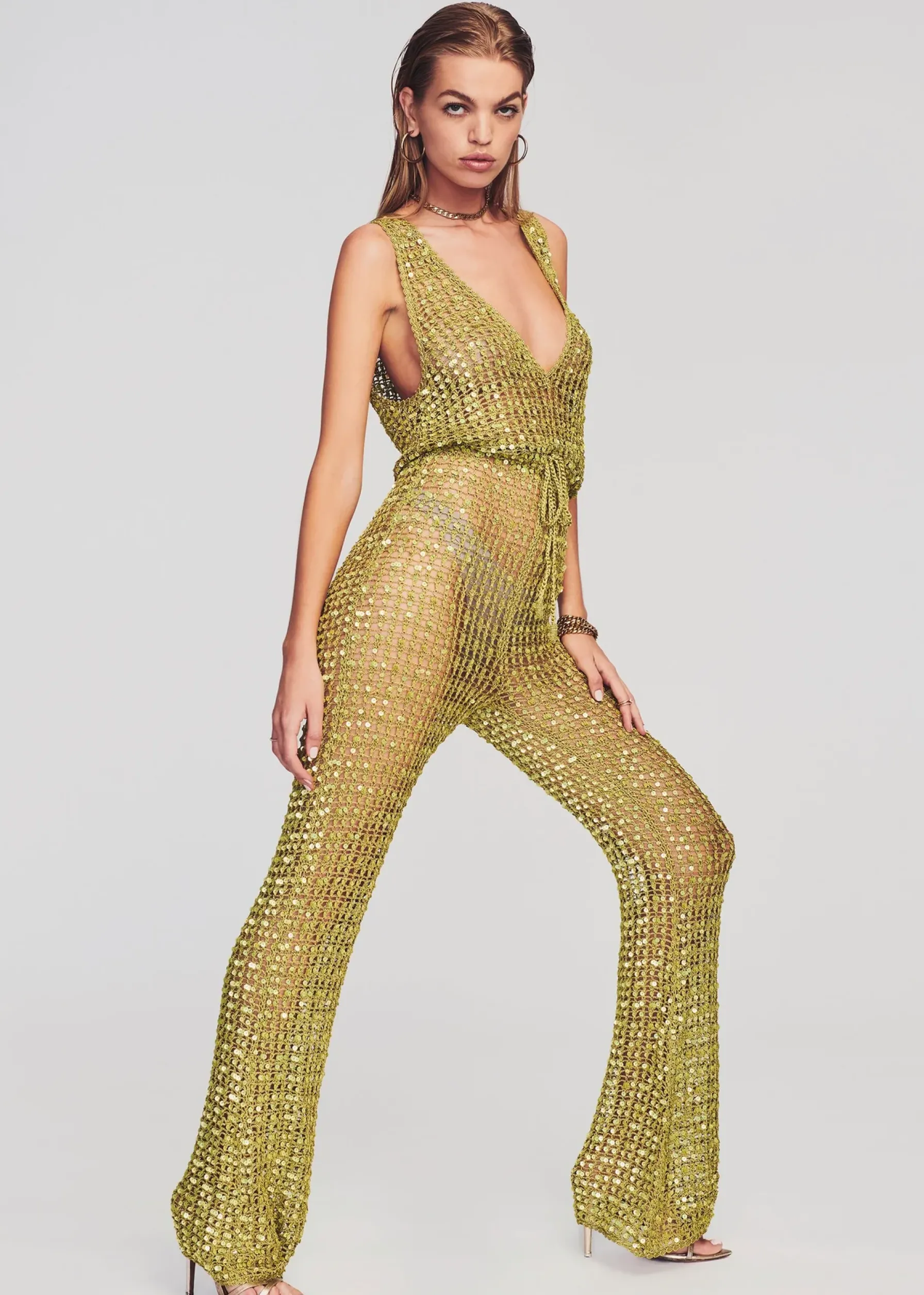 Retrofete Nirvana Jumpsuit Pistachio Online