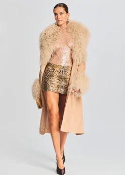 Retrofete Nora Coat Tannin Best Sale