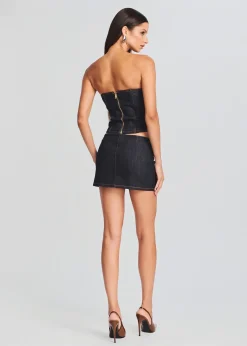 Retrofete Nyla Denim Skirt Rinse Best