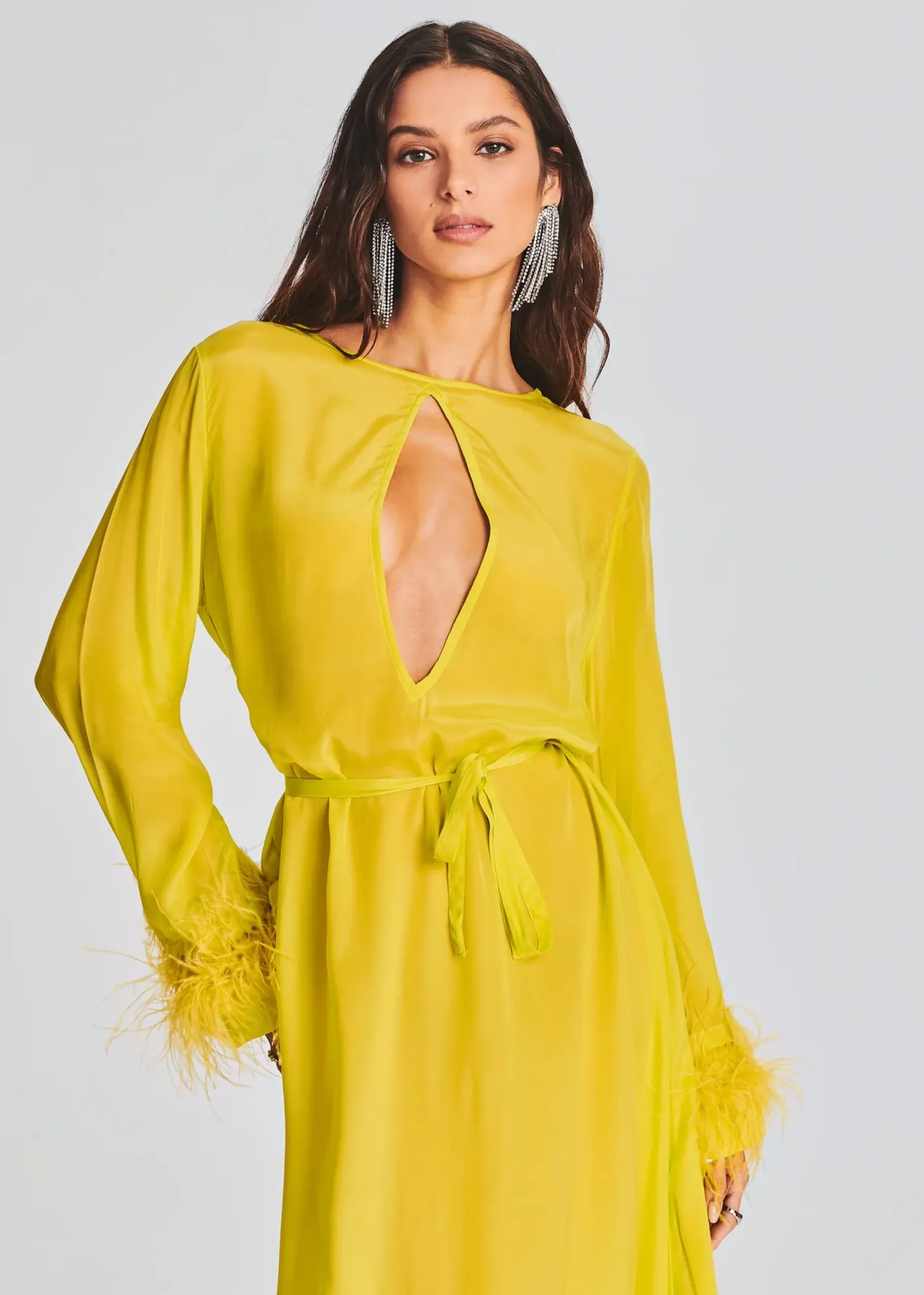 Retrofete Odell Maxi Dress Yellow Cheap