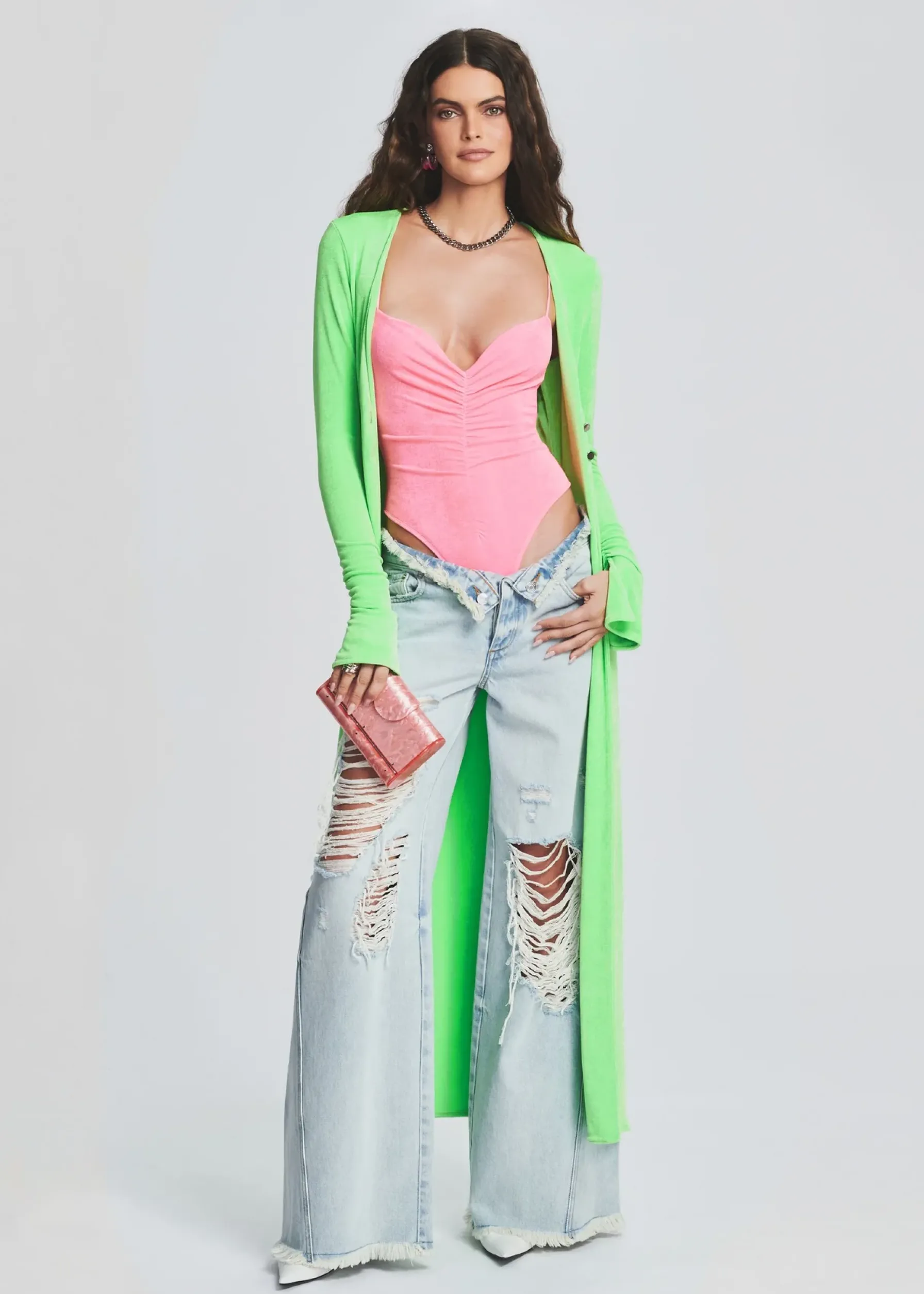Retrofete Ollie Wide Leg Jean Skylight Outlet