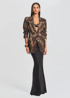Retrofete Ophelia Lace Jacket Tannin Shop
