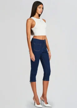 Retrofete Padma Capri Jean Deep Sea New
