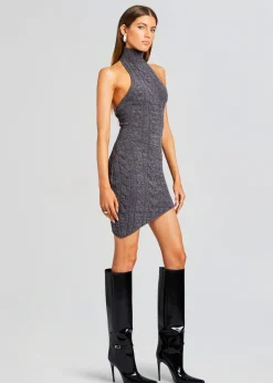 Retrofete Perri Sweater Dress Pewter Fashion