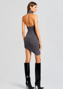 Retrofete Perri Sweater Dress Pewter Fashion